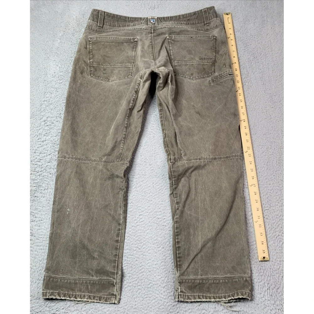 Kuhl Pants Mens 38x32 Rydr Vintage Patina Dye Legendary Thrashed Flaws Outdoors